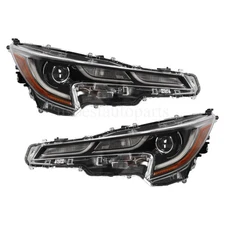 Headlights Headlamps For 2020-2022 Toyota Corolla SE XLE XSE LED Pair Left+Right