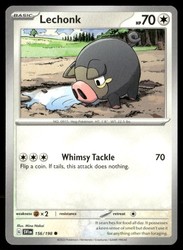 Lechonk 156/198 Scarlet & Violet Base Set Common