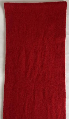 Vivienne Westwood Women Wallet Vintage Made In Italy Orb Wool Red Fringe Scarf P - Picture 13 of 16