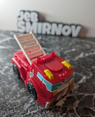 TRANSFORMERS RESCUE BOTS RESCAN HEATWAVE THE FIRE BOT TRUCK PLAYSKOOL HEROES SPIELZEUG