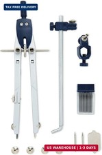Professional Metal Compass Set, 7 pcs
