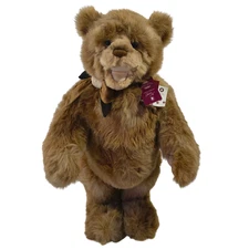 Charlie Bears Large Plush Bear 82cm Lares Limited Edition 505/1000 - New w/ Tags