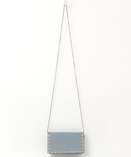VALENTINO GARAVANI Shoulder Bag Gray Ladies