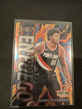 2023-24 Panini Select - En Fuego Scoot Henderson #9 (RC)