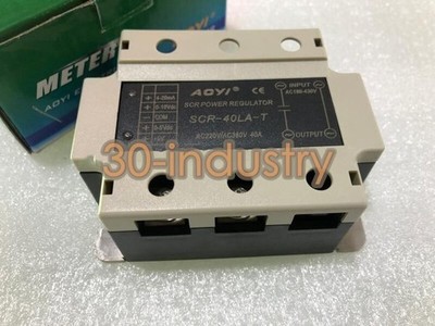 1pcs New For SCR-40LA-T AC220V/AC380V Thyristor voltage regulator module 40A #pq