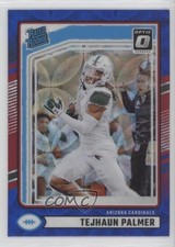 2024 Donruss Rated Rookie Optic Preview Blue Scope Prizm Tejhaun Palmer 1ge5