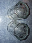 vintage anchor hocking 8 Panel Working glasses 3.75 " 500ml Set Of 2 In Mint Con