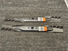 (QTY 2)  GA2493A 03-3211 Hipa Mulching Mower Blade Replacement 21-1/4" L