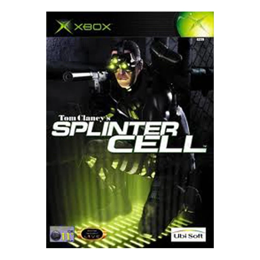 SPLINTER CELL 1 TOM CLANCY'S DE UBISOFT PARA LA PRIMERA XBOX USADO BUEN ESTADO