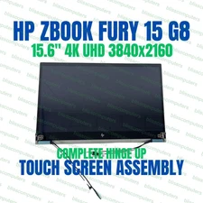M75791-001 HP ZBook Fury 15 G8 15.6" LCD Touch Screen Assembly Complete