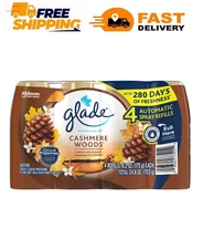 Glade Automatic Spray Air Freshener Refills, Cashmere Woods, 4 ct. Free Shipping