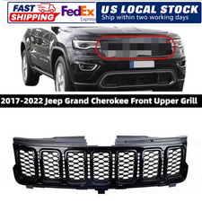 Us Stockfit To 2017-2022 Jeep Grand Cherokee Front Upper Grill Assembly