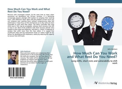 How Much Can You Work and What Rest Do You Need? John Axelsson