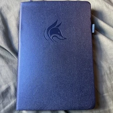 Clever Fox Check Register Book - Deluxe Transaction Register: Blue