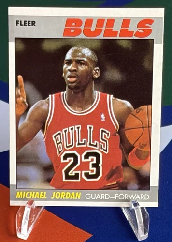 1987 Fleer #59 Michael Jordan Bulls HOF