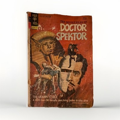 Gold Key Comics Occult Files of Doctor Spektor Bronze Age Horror Mummy's Soul