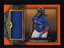 2022 Triple Threads Single Jumbo Relics Amber 4/18 Vladimir Guerrero Jr 00d2
