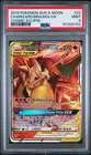 2019 Pokemon S&M Charizard & Braixen GX Tag Team #22/236 Cosmic Eclipse PSA 9