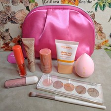 Ulta Beauty 2025 Collection 9-Piece Eyeshadow Makeup Set Pink Cosmetic Bag Pouch