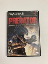 Predator: Concrete Jungle (Sony PlayStation 2, 2005) - Case and Disc