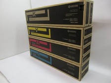 SET OF 4 KYOCERA TK-8507 TONER KIT SET BLACK, YELLOW, MAGENTA, CYAN T5-A18