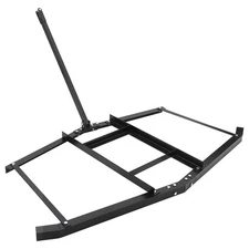 74" Heavy Duty Steel Towed Drag Harrow & Lawn Rake With Adjustable Linkage
