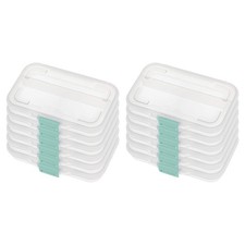 Sterilite Convenient Small Divided Clear Stor...
