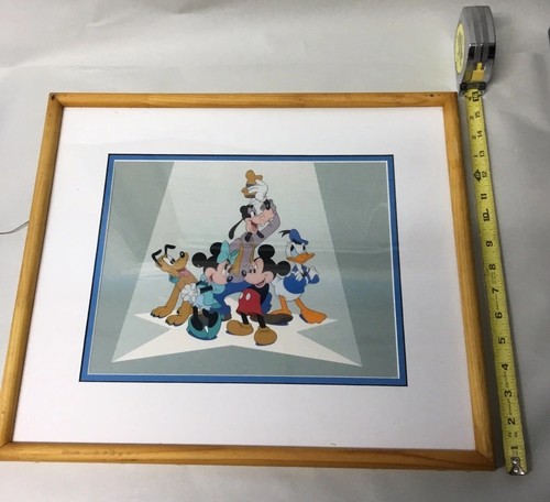 Disney The Fabulous Five Limited Edition Serigraph Cel: Mickey, Minnie *READ* - 第 3/12 張圖片