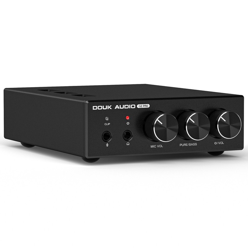 Douk Audio Q2PRO Gaming Headphone Amplifier Mini USB DAC w/ ESS9039Q2M Chip
