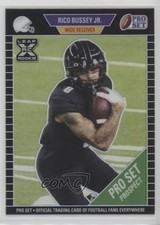 2021 Leaf Pro Set Metal Black Rainbow /30 Rico Bussey Jr #77 1e15