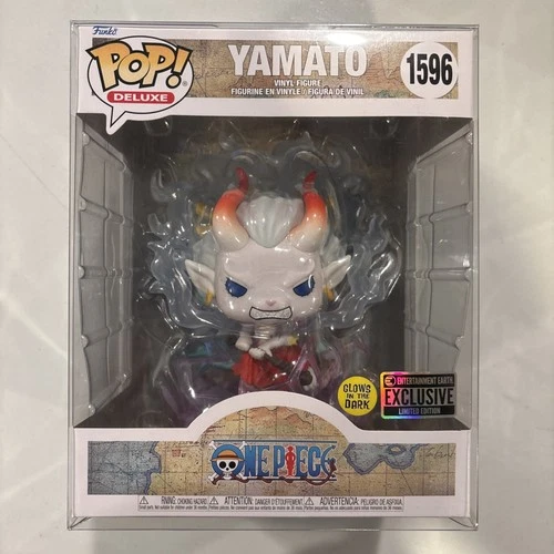 Funko Pop Deluxe One Piece #1596 Yamato Figure GITD EE Exclusive W/ Protector