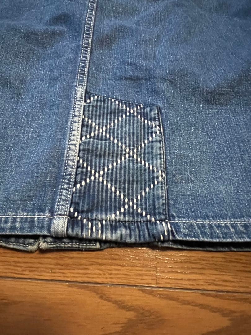 FDMTL Patchwork Denim Coverall 2 New Vintage Styl… - image 6