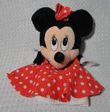 Vintage 1993 Disney Minnie Mouse Plush Puppet Stuffed Animal Mattel