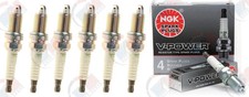 NGK "V-POWER" Spark Plugs (Set of 6) 2002-2010 for Dodge Ram 1500 3.7L V6