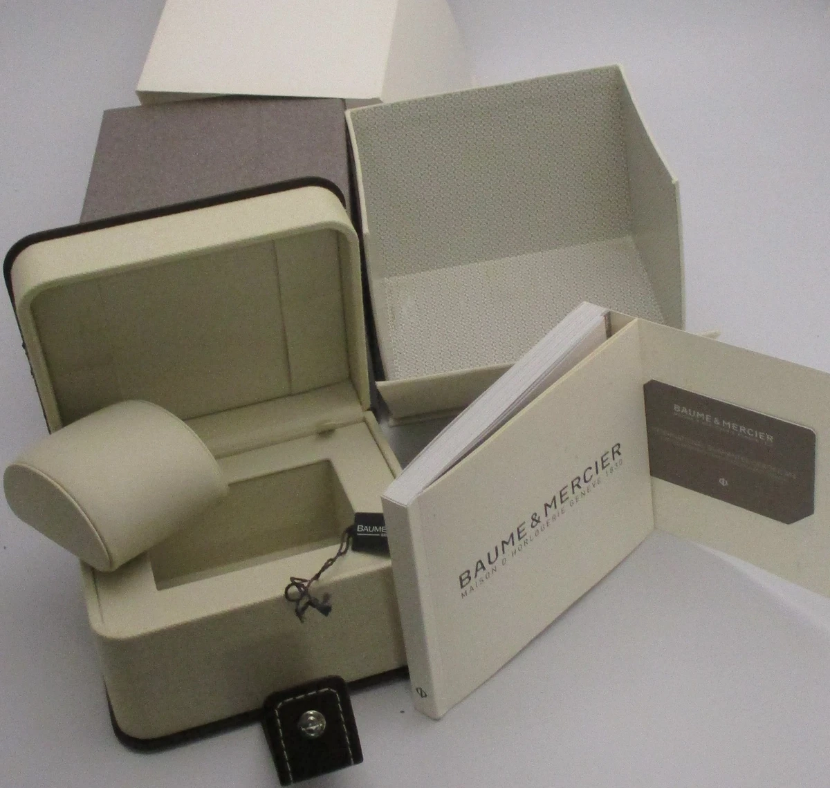 NEW Baume & Mercier Empty Watch Box Baume & Mercier Watch Boxes & Cases for sale - eBay main image 3