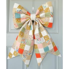 Patchwork BIG Bow Quilted Pattern by Brooklyn...