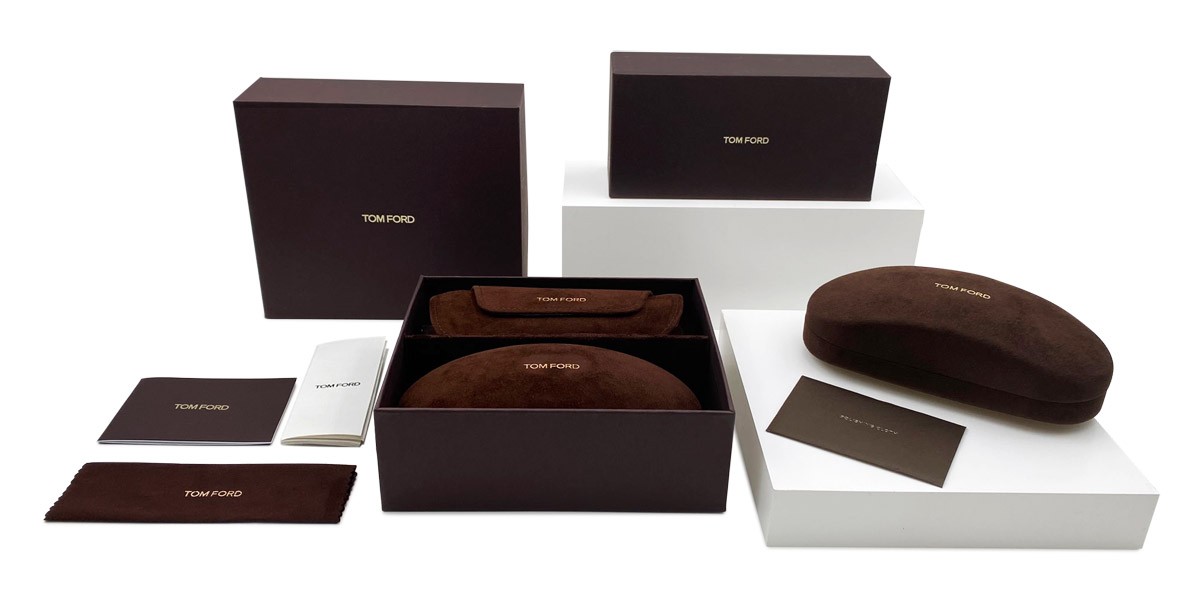 Tom Ford FT0711 Fausto Sunglasses Shiny Transparent Oyster Gradient Brown 53mm image 9