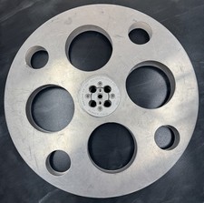 Vintage Goldberg Bros Inc E-Z-HUB 35mm Film Reel - PAT NO. 3450366