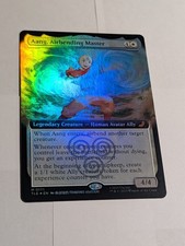 Aang, Airbending Master Extended Art Foil Magic The Gathering Combine Shipping