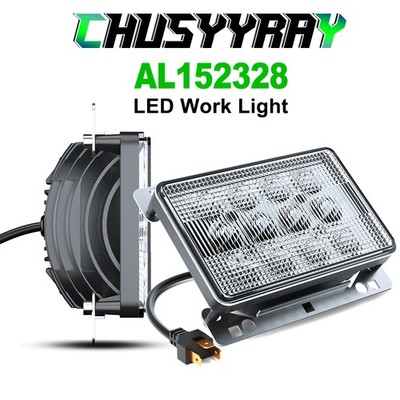 AL152328 For Deere 6120,6220,6320,6420,7515,7520+ 60W Led Front Hood Light 2pcs