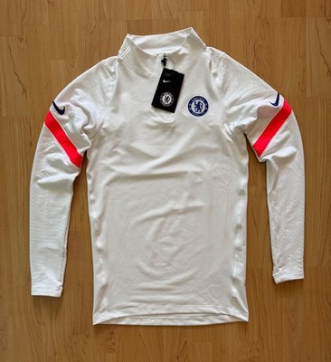 Nike Chelsea FC Training Drill Top 1/4 Zip White XS 2022/23