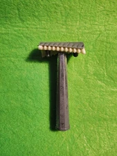 Vintage German Fasan Slant Safety Razor (Rare) Zamak And Plastic 
