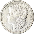 New Listing1894-O $1 Morgan Silver Dollar Fine(Cleaned) K19340
