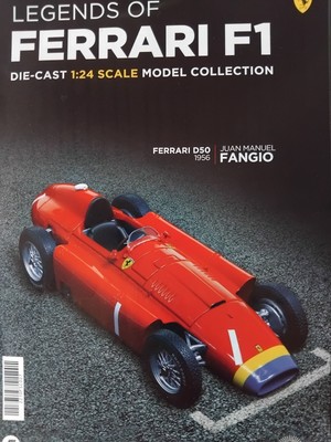 DeAgostini - Ferrari D 50 #1 ( 1956) ) Juan Manuel Fangio 1:24