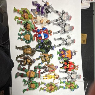 Teenage Mutant Ninja Turtles TMNT Mixed Lot 10 Unboxed Figures 2013 and above