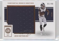2017 Panini Encased Substantial Rookie Swatches 1/49 Josh Reynolds #29 mq7