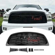 Upgrade LTD Style Grill For Dodge Ram 1500 2009-2012  Front Grille w/ Letters