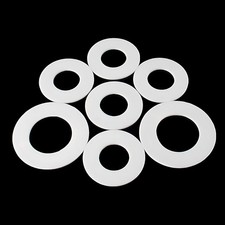 PTFE Flachdichtung Ring Abmessung  50 x 30 x 3 mm Polytetrafluorethylen