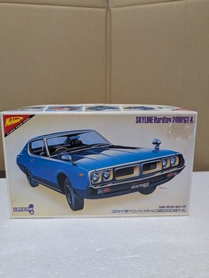 1970s 1/28 NICHIMO Skyline 2000GT-X SKYLINE HT Kenmeri Plastic Model