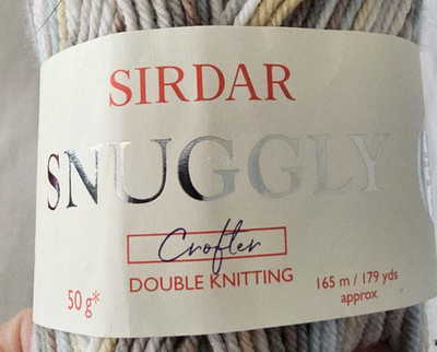 Sirdar Snuggly Baby Crofter DK Knitting Yarn Dougal Acrylic 50 g 179 y